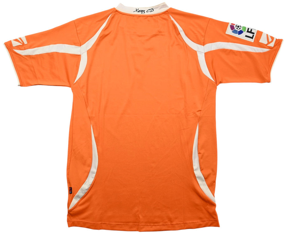 Maillot Xerez CD 2009-10 Domicile Legea vintage - collector Liga