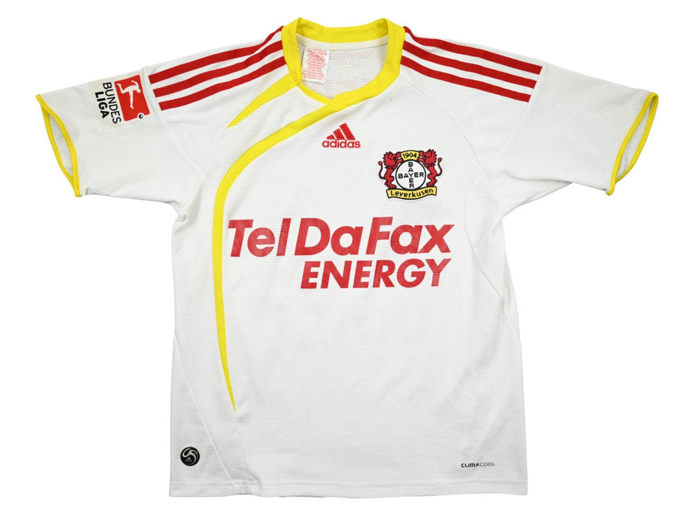 Maillot Bayer Leverkusen Extérieur Adidas 2009-11 Vidal vintage