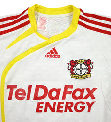 Maillot Bayer Leverkusen Extérieur Adidas 2009-11 Vidal vintage