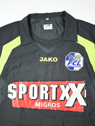 Maillot FC Luzern 2009-11 Jako #12 Manches Longues Vintage