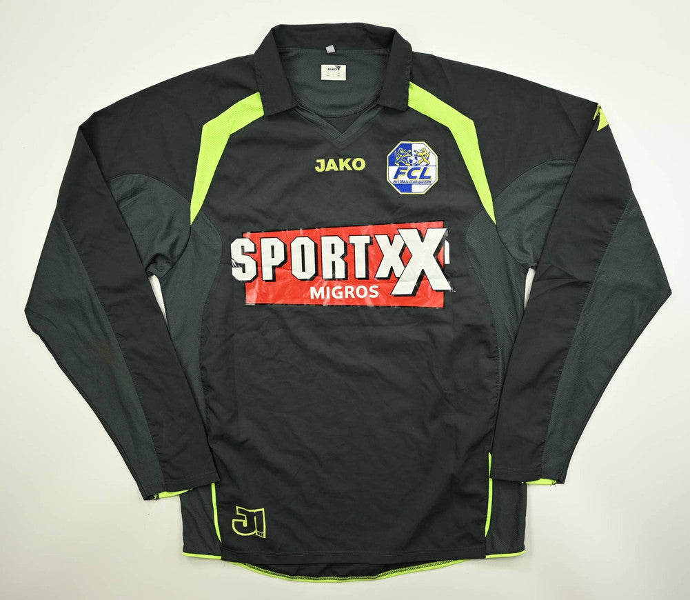 Maillot FC Luzern Extérieur Jako 2009-11 #3 Manches Longues