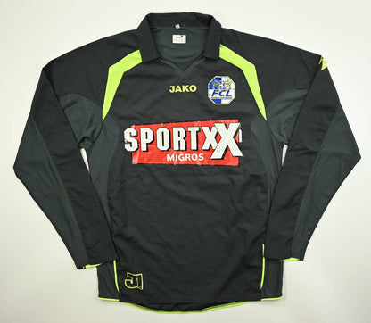 Maillot FC Luzern Extérieur Jako 2009-11 #3 Manches Longues