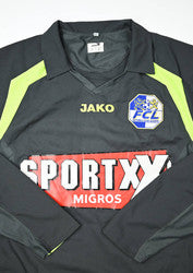 Maillot FC Luzern 2009-11 Jako Manches Longues Lambert Vintage