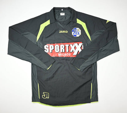 Maillot FC Luzern 2009-11 Jako Lustenberger vintage ML