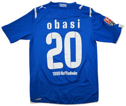 Maillot Hoffenheim 2009-11 Puma Domicile Obasi vintage L Boys
