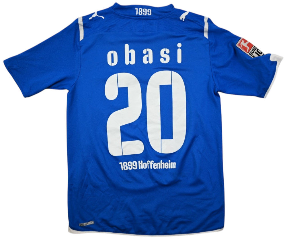 Maillot Hoffenheim 2009-11 Puma Domicile Obasi vintage L Boys