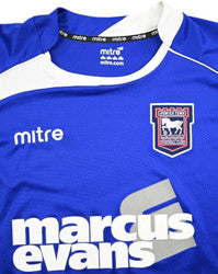 Maillot Ipswich Town Domicile Mitre 2009-11 Vintage Collector