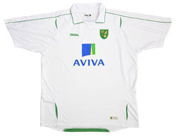Maillot Norwich City Domicile Xara 2009-11 Vintage | 3XL