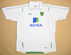 Maillot Norwich City Domicile Xara 2009-11 Vintage | 3XL