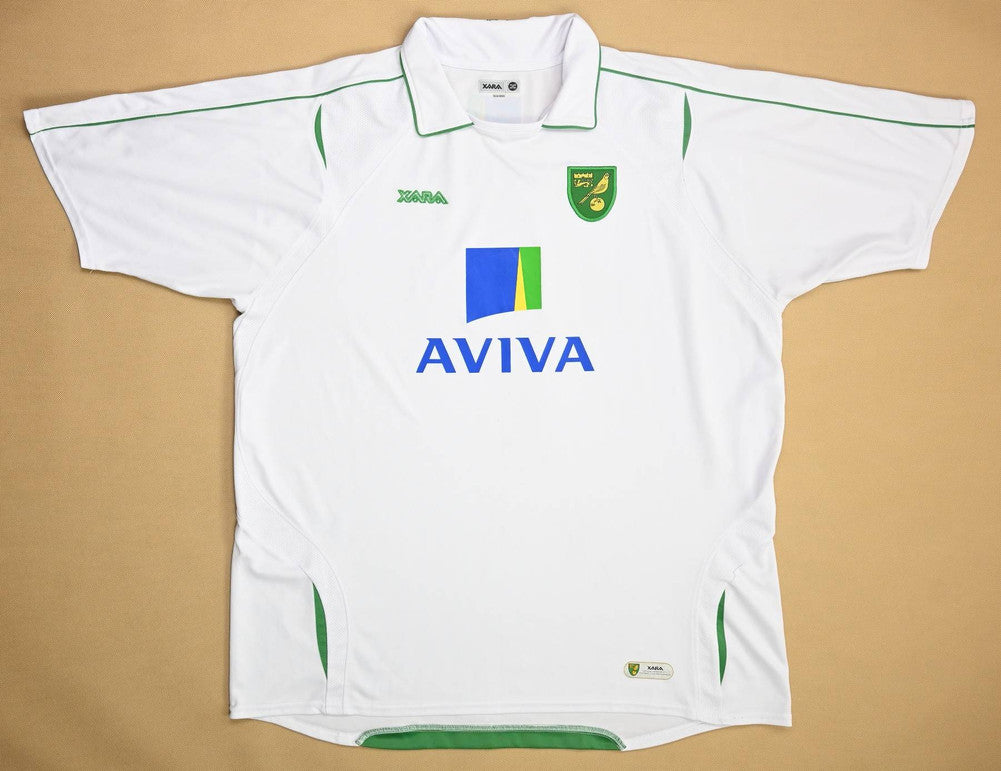 Maillot Norwich City Domicile Xara 2009-11 Vintage | 3XL