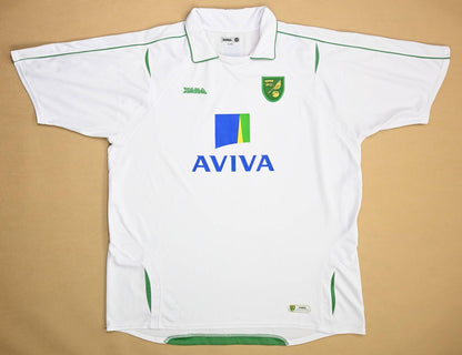 Maillot Norwich City Domicile Xara 2009-11 Vintage | 3XL