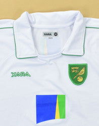 Maillot Norwich City Domicile Xara 2009-11 Vintage Femme