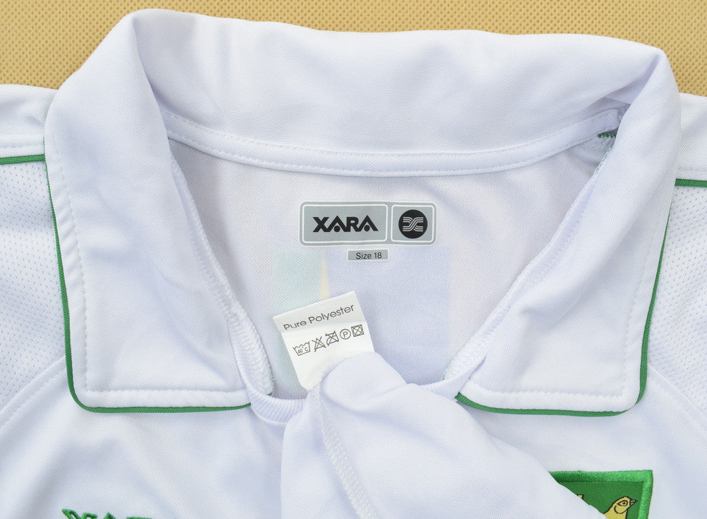 Maillot Norwich City Domicile Xara 2009-11 Vintage Femme
