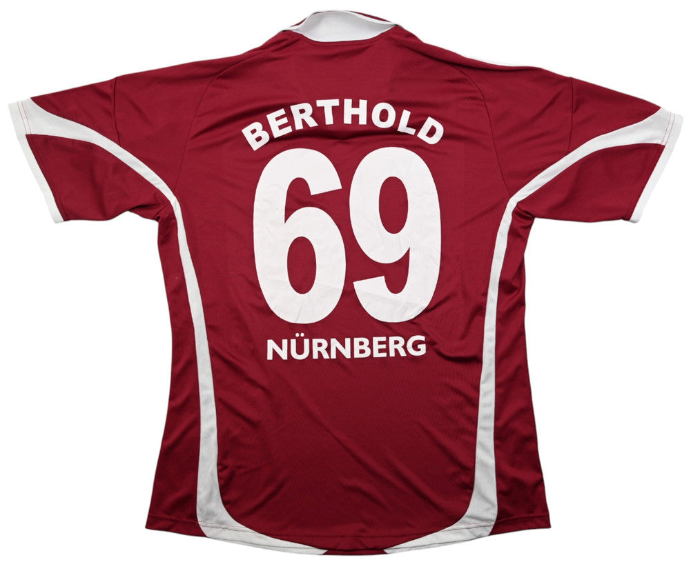 Maillot Nürnberg Domicile Adidas 2009-11 Berthold vintage XL