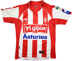 Maillot Sporting Gijón Domicile Astore 2009-11 vintage collector