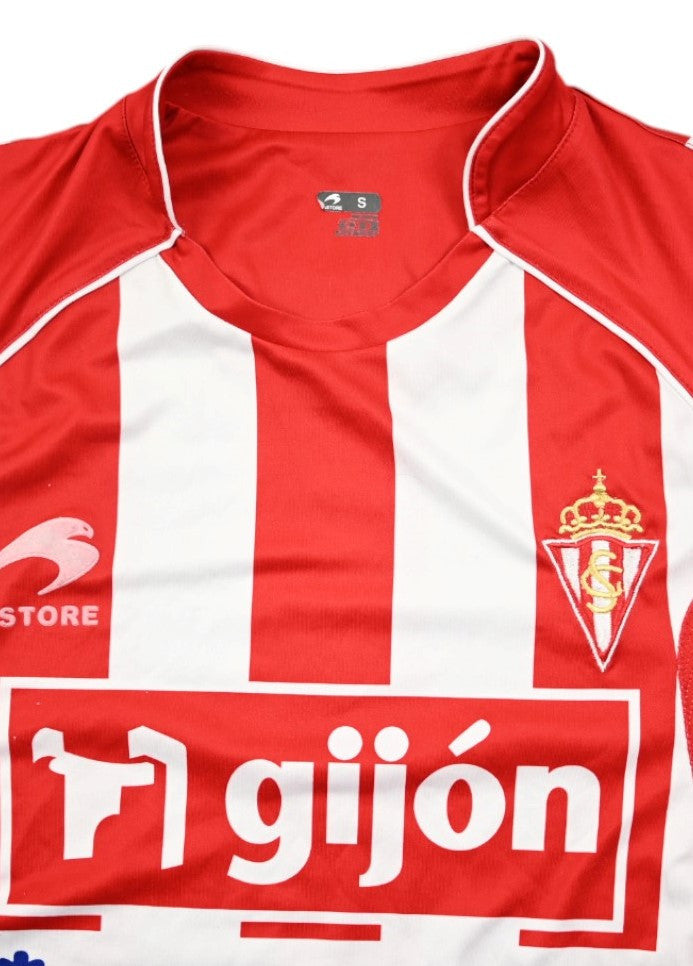 Maillot Sporting Gijón Domicile Astore 2009-11 vintage collector
