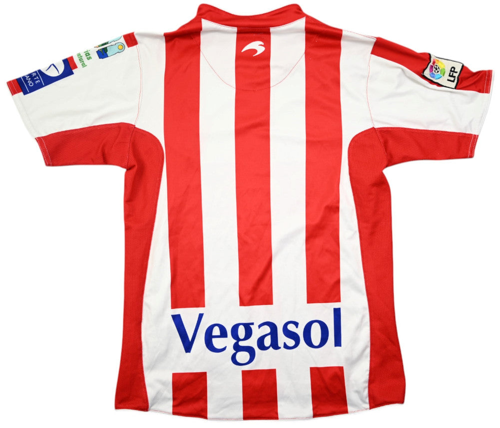 Maillot Sporting Gijón Domicile Astore 2009-11 vintage collector