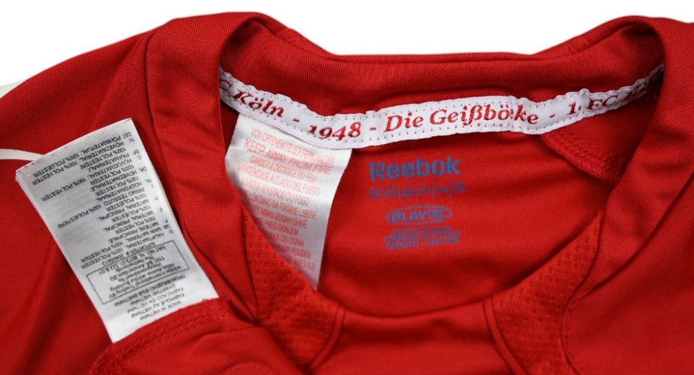 Maillot FC Köln Domicile 2010-11 Reebok REWE vintage collector