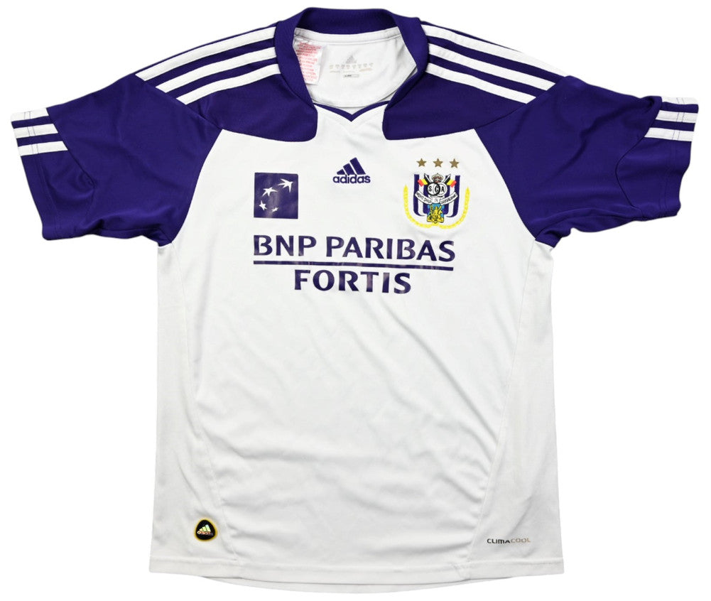 Maillot Extérieur Anderlecht 2010-11 Adidas Vintage | BNP Paribas