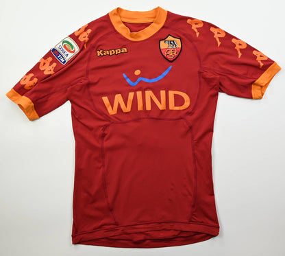 Maillot AS Roma Domicile 2010-11 Kappa WIND vintage collector