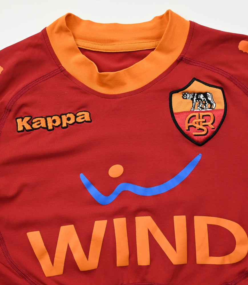 Maillot AS Roma Domicile 2010-11 Kappa WIND vintage collector