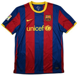 Maillot Barcelona 2010-11 Domicile Nike Messi vintage L - 9/10