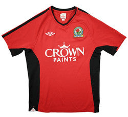 Maillot Blackburn Rovers Domicile 2010-11 Umbro vintage collector