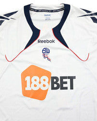Maillot Bolton Wanderers Extérieur Reebok 2010-11 K. Davies vintage