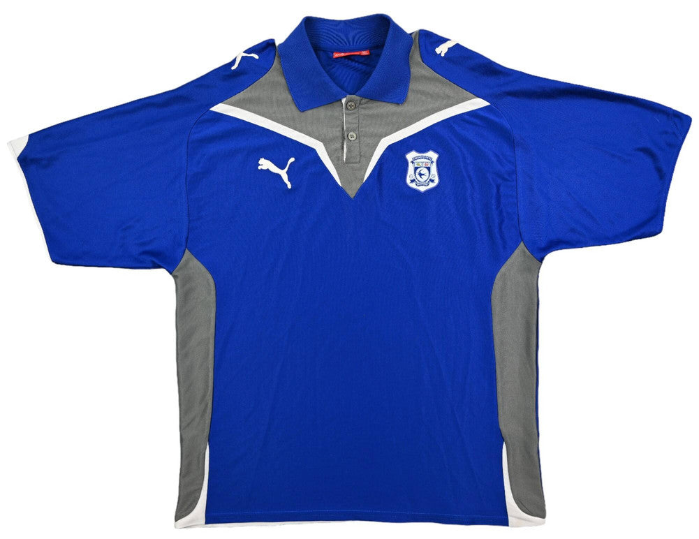 Maillot Cardiff City Domicile Puma 2010-11 Vintage - L