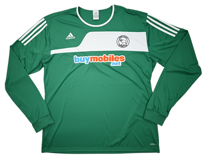 Maillot Derby County 2010-11 Adidas Manches Longues XXL Vintage