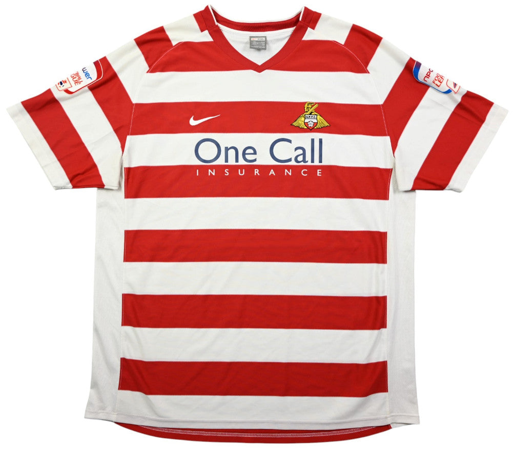 Maillot Doncaster Rovers Domicile Nike 2010-11 Vintage XXL