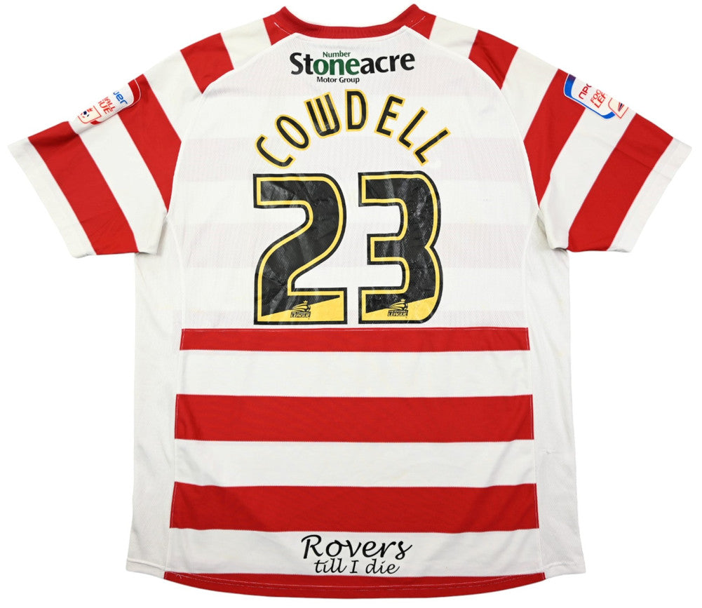 Maillot Doncaster Rovers Domicile Nike 2010-11 Vintage XXL