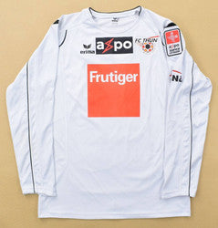 Maillot FC Thun 2010-11 Extérieur Erima Match Issue RUEGG vintage