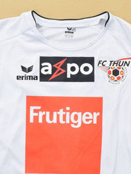 Maillot FC Thun 2010-11 Extérieur Erima Match Issue RUEGG vintage