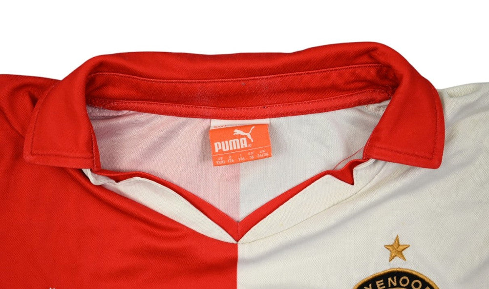 Maillot Feyenoord 2010-11 Domicile Puma Vintage | 8/10