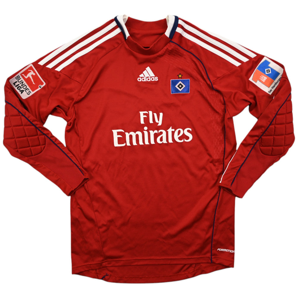 Maillot Gardien Hamburg 2010-11 Adidas Vintage Rost