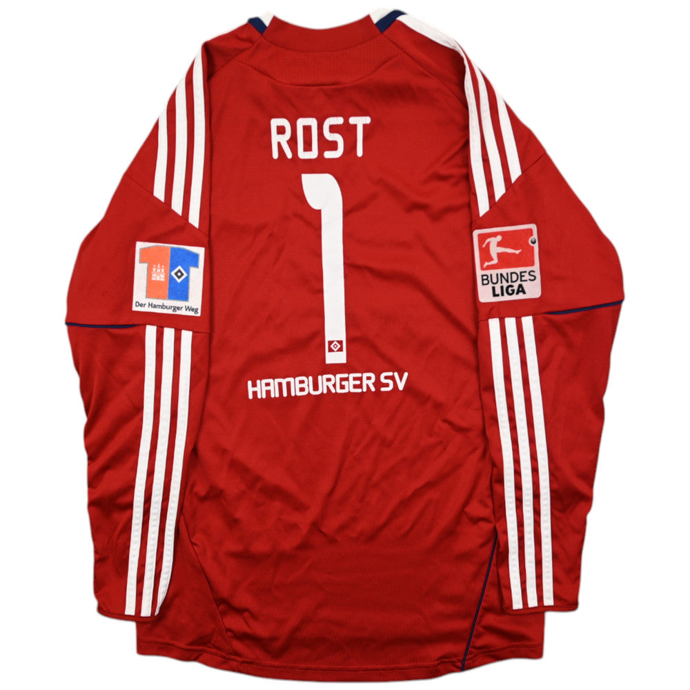 Maillot Gardien Hamburg 2010-11 Adidas Vintage Rost