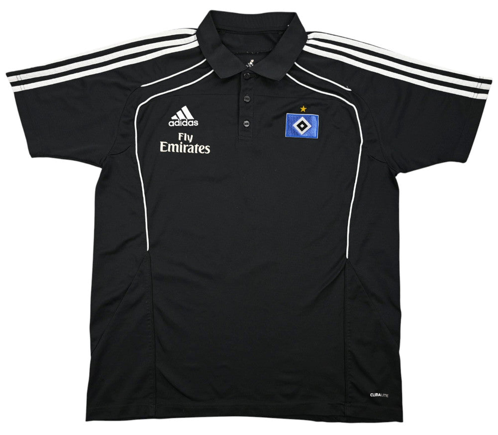 Maillot Hamburg Extérieur 2010-11 Adidas Fly Emirates vintage