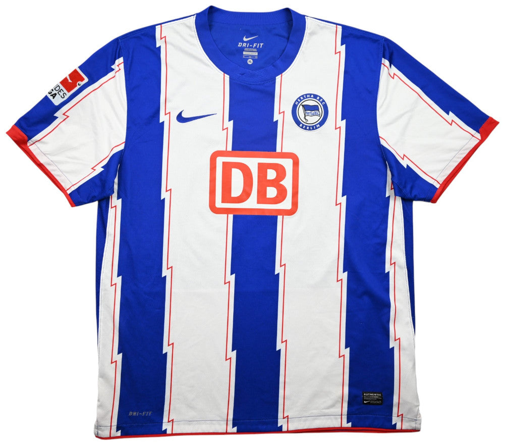 Maillot Hertha Berlin 2010-11 Nike Domicile Lasogga Vintage