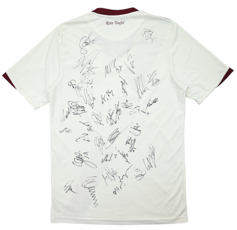 Maillot Kaiserslautern Extérieur 2010-11 Do You Football Signé
