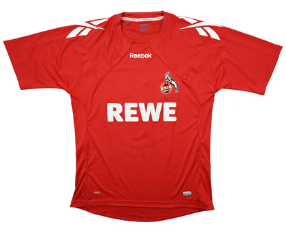 Maillot FC Köln 2010-11 Domicile Reebok REWE vintage collector