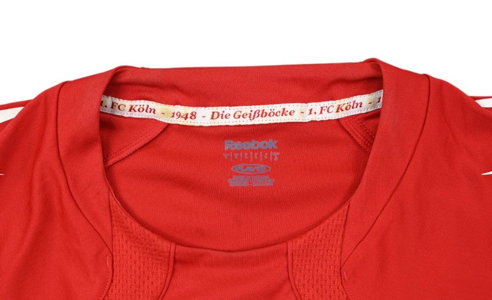 Maillot FC Köln 2010-11 Domicile Reebok REWE vintage collector