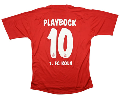 Maillot FC Köln 2010-11 Domicile Reebok REWE vintage collector