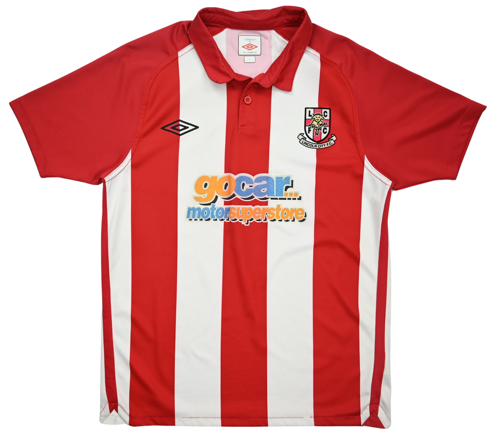Maillot Lincoln City 2010-11 Umbro vintage — taille S