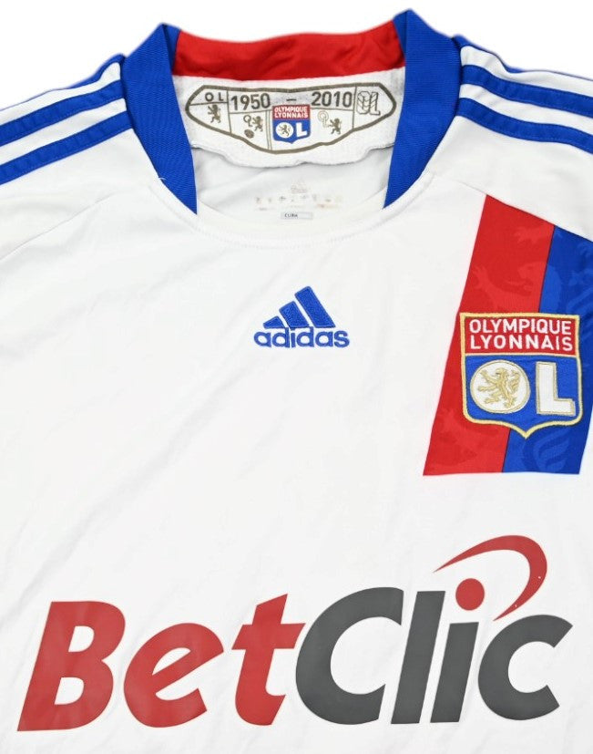 Maillot Lyon 2010-11 Adidas Lisandro Domicile Vintage