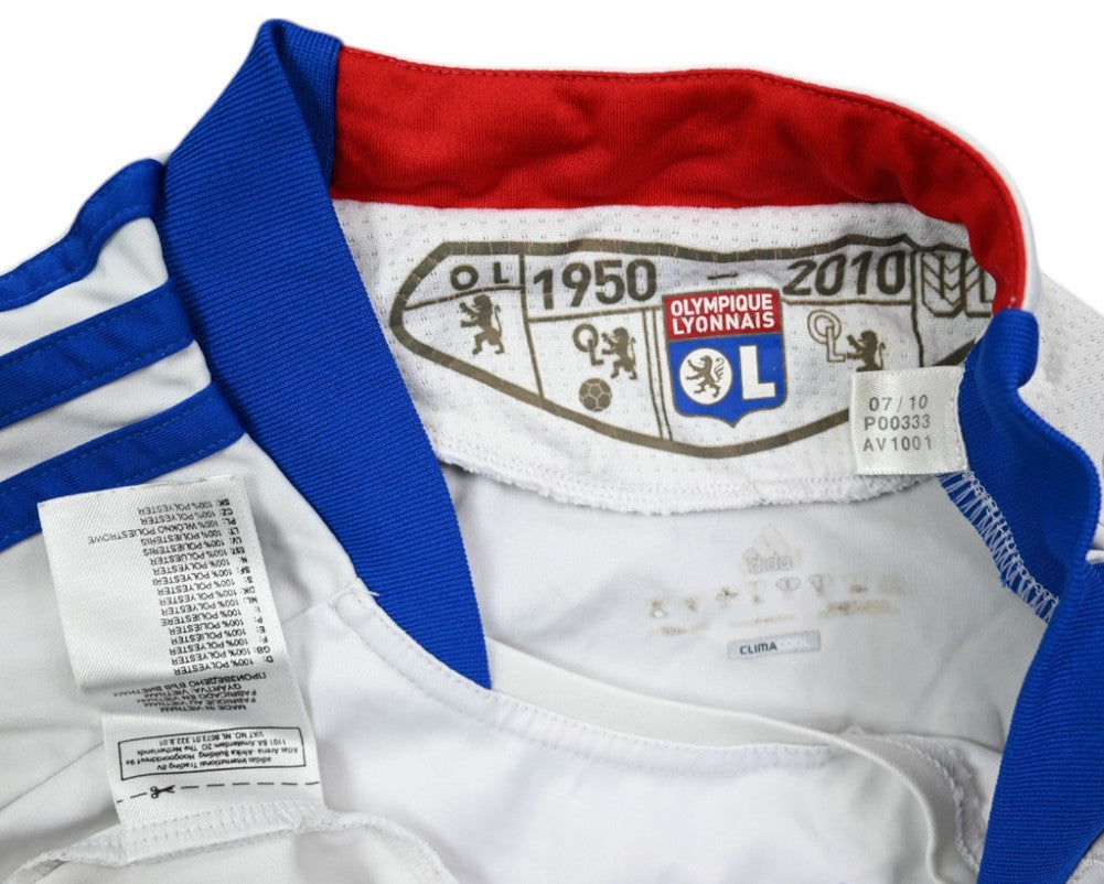 Maillot Lyon 2010-11 Adidas Lisandro Domicile Vintage