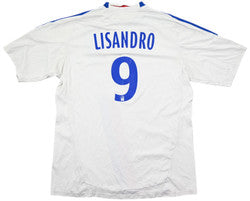 Maillot Lyon 2010-11 Adidas Lisandro Domicile Vintage