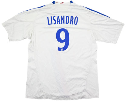 Maillot Lyon 2010-11 Adidas Lisandro Domicile Vintage