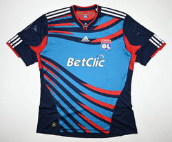 Maillot Lyon 2010-11 Adidas Betclic vintage collector XL