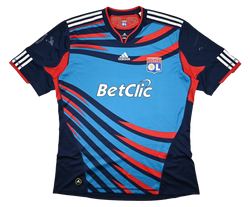 Maillot Lyon 2010-11 Adidas Betclic vintage collector XL